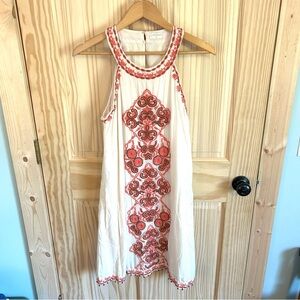 Lula Soul Beaded Embroidered Swing Dress. Size Medium.